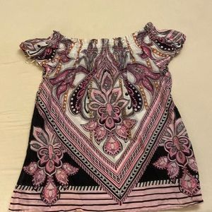 Woman’s Off the Shoulder Top